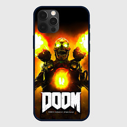Чехол для iPhone 12 Pro Max Doom - revenant, цвет: 3D-черный