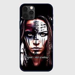Чехол для iPhone 12 Pro Max Все дуреют с этой косметики, цвет: 3D-черный