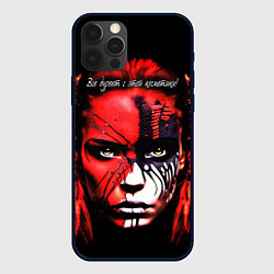 Чехол для iPhone 12 Pro Max Все дуреют с этой косметики, цвет: 3D-черный