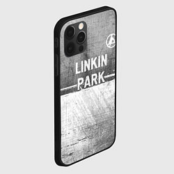 Чехол для iPhone 12 Pro Max Linkin Park 2024 - grey gradient посередине, цвет: 3D-черный — фото 2