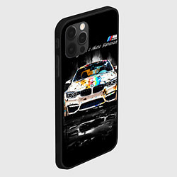 Чехол для iPhone 12 Pro Max Все дуреют с этого тюнинга BMW, цвет: 3D-черный — фото 2