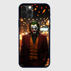 Чехол для iPhone 12 Pro Max Джокер в ночном переулке, цвет: 3D-черный