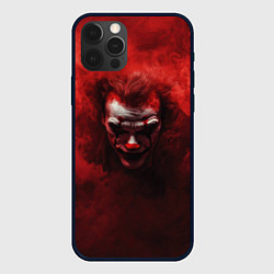 Чехол для iPhone 12 Pro Max Джокер в красном тумане, цвет: 3D-черный