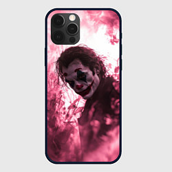 Чехол для iPhone 12 Pro Max Джокер в розовом дыму, цвет: 3D-черный
