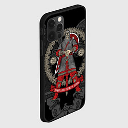 Чехол для iPhone 12 Pro Max Держать небо сохранять землю, цвет: 3D-черный — фото 2