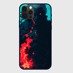 Чехол для iPhone 12 Pro Max Кибер-маг, цвет: 3D-черный