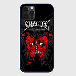 Чехол для iPhone 12 Pro Max Metallica - life in Belgrade, цвет: 3D-черный