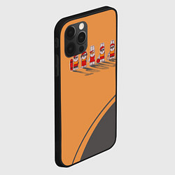 Чехол для iPhone 12 Pro Max Пять спортивных кроликов, цвет: 3D-черный — фото 2