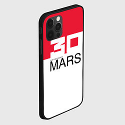 Чехол для iPhone 12 Pro Max 30 Seconds to Mars poster, цвет: 3D-черный — фото 2
