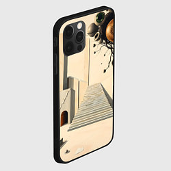 Чехол для iPhone 12 Pro Max Архитектурный сюр, цвет: 3D-черный — фото 2