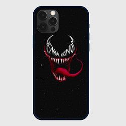 Чехол для iPhone 12 Pro Max Веном в темноте, цвет: 3D-черный
