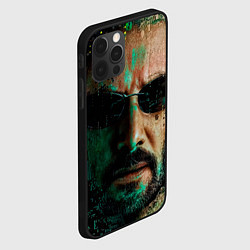 Чехол для iPhone 12 Pro Max Matrix - Keanu Reeves, цвет: 3D-черный — фото 2