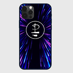 Чехол для iPhone 12 Pro Max Pink Floyd neon energy, цвет: 3D-черный