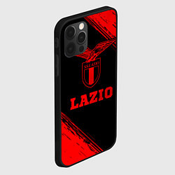 Чехол для iPhone 12 Pro Max Lazio - red gradient, цвет: 3D-черный — фото 2