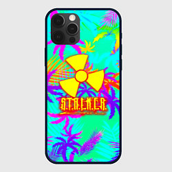 Чехол для iPhone 12 Pro Max Stalker тропики из гта, цвет: 3D-черный