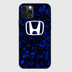 Чехол для iPhone 12 Pro Max Honda blue energy, цвет: 3D-черный