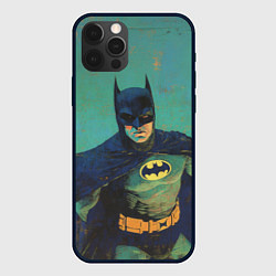Чехол для iPhone 12 Pro Max Злой Бэтмен, цвет: 3D-черный