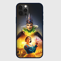 Чехол для iPhone 12 Pro Max Белоснежка и Мачеха, цвет: 3D-черный