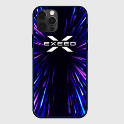 Чехол для iPhone 12 Pro Max Exeed neon energy, цвет: 3D-черный