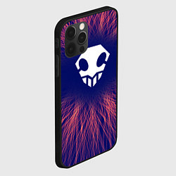 Чехол для iPhone 12 Pro Max Bleach red energy, цвет: 3D-черный — фото 2