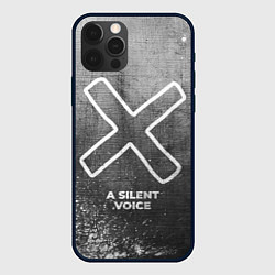Чехол для iPhone 12 Pro Max A Silent Voice - grey gradient, цвет: 3D-черный