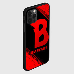 Чехол для iPhone 12 Pro Max Beastars - red gradient, цвет: 3D-черный — фото 2