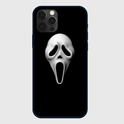 Чехол для iPhone 12 Pro Max Крик маска косплей, цвет: 3D-черный
