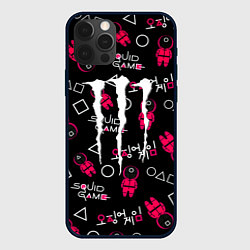 Чехол для iPhone 12 Pro Max Monster energy x Ojingeo geim, цвет: 3D-черный