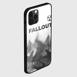 Чехол для iPhone 12 Pro Max Fallout - white gradient посередине, цвет: 3D-черный — фото 2