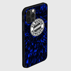 Чехол для iPhone 12 Pro Max Bayern blue energy, цвет: 3D-черный — фото 2