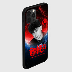 Чехол для iPhone 12 Pro Max Сектор газа Юрий Хой, цвет: 3D-черный — фото 2