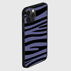 Чехол для iPhone 12 Pro Max Морские полоски, цвет: 3D-черный — фото 2