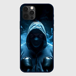 Чехол для iPhone 12 Pro Max Боксер в дыму, цвет: 3D-черный