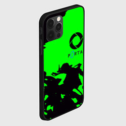 Чехол для iPhone 12 Pro Max Portal черный дым, цвет: 3D-черный — фото 2