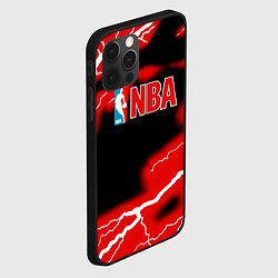 Чехол для iPhone 12 Pro Max NBA шторм, цвет: 3D-черный — фото 2