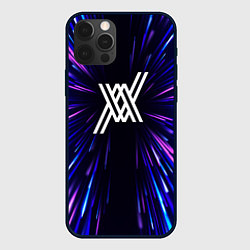 Чехол для iPhone 12 Pro Max Darling in the FranXX neon energy, цвет: 3D-черный