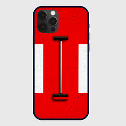 Чехол для iPhone 12 Pro Max Щётка для кёрлинга, цвет: 3D-черный