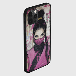 Чехол для iPhone 12 Pro Max Милина в японском стиле, цвет: 3D-черный — фото 2