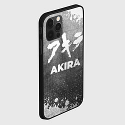 Чехол для iPhone 12 Pro Max Akira - grey gradient, цвет: 3D-черный — фото 2