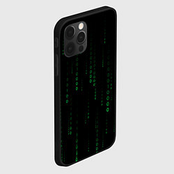 Чехол для iPhone 12 Pro Max Color black green, цвет: 3D-черный — фото 2