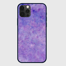 Чехол для iPhone 12 Pro Max Фиолетовый свет фонаря, цвет: 3D-черный