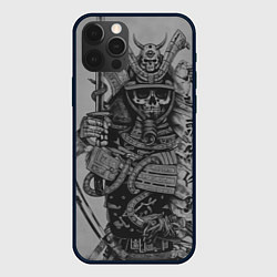 Чехол для iPhone 12 Pro Max Мертвый самурай призрак, цвет: 3D-черный