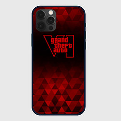 Чехол iPhone 12 Pro Max GTA6 red poly