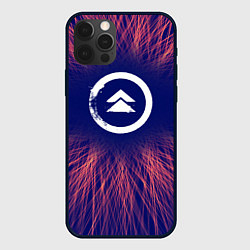 Чехол для iPhone 12 Pro Max Ghost of Tsushima red energy, цвет: 3D-черный