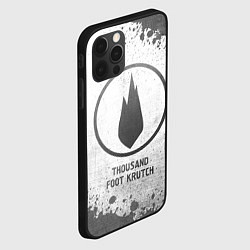 Чехол для iPhone 12 Pro Max Thousand Foot Krutch - white gradient, цвет: 3D-черный — фото 2