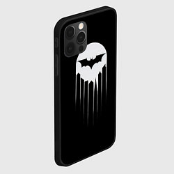 Чехол для iPhone 12 Pro Max Тень Готэма, цвет: 3D-черный — фото 2
