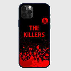 Чехол iPhone 12 Pro Max The Killers - red gradient посередине