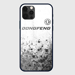 Чехол iPhone 12 Pro Max Dongfeng - white gradient посередине