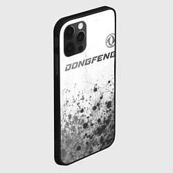 Чехол для iPhone 12 Pro Max Dongfeng - white gradient посередине, цвет: 3D-черный — фото 2