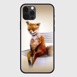 Чехол iPhone 12 Pro Max Уставший лис мем